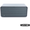 image:imageLIFETIME 136Gallon Modern Deck Box Outdoor Storage Container WeatherResistant UVProtected Lockable Lid