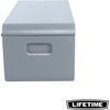 image:imageLIFETIME 136Gallon Modern Deck Box Outdoor Storage Container WeatherResistant UVProtected Lockable Lid