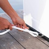 image:imageLIFETIME 60012 Extra Large Deck Box 130 Gallon Desert SandBrownArctic White