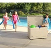 image:imageLIFETIME 60012 Extra Large Deck Box 130 Gallon Desert SandBrownDesert Sand