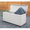 image:imageLIFETIME 60012 Extra Large Deck Box 130 Gallon Desert SandBrownDesert Sand
