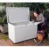 image:imageLIFETIME 60012 Extra Large Deck Box 130 Gallon Desert SandBrownDesert Sand