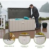 image:imageLIFETIME 60012 Extra Large Deck Box 130 Gallon Desert SandBrownDesert SandBrown
