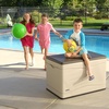 image:imageLIFETIME 60012 Extra Large Deck Box 130 Gallon Desert SandBrownDesert SandBrown