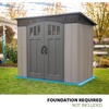 image:imageLIFETIME 8 x 5 Ft Modern Outdoor Storage Shed
