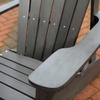 image:imageLIFETIME Faux Wood Adirondack ChairBlack