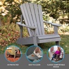 image:imageLIFETIME Faux Wood Adirondack ChairHarbor Gray