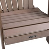 image:imageLIFETIME Faux Wood Adirondack ChairLight Brown