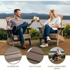 image:imageLIFETIME Faux Wood Adirondack ChairLight Brown