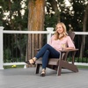 image:imageLIFETIME Faux Wood Adirondack ChairRustic Brown