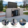 image:imageLIFETIME Large Horizontal Outdoor Deck Storage Box Lockable SpringHinge Lid 561 Gallon CapacityStorage Box