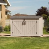 image:imageLIFETIME Large Horizontal Outdoor Deck Storage Box Lockable SpringHinge Lid 561 Gallon CapacityStorage Box