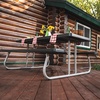 image:imageLifetime 22123 Folding Picnic Table 6 Feet Hunter GreenHunter Green