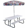 image:imageLifetime 22123 Folding Picnic Table 6 Feet Hunter GreenWhite Granite