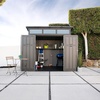 image:imageLifetime 83 x 83 Ft Modern Outdoor Storage Shed with Clerestory Windows UVProtected Polyethylene Steel Reinforced Lockable Doors Adjustable Shelf and Wall Hooks Gray