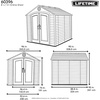 image:imageLifetime Outdoor Storage Shed 8 x 75 Foot