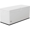 image:imageLIFETIME 60012 Extra Large Deck Box 130 Gallon Desert SandBrownArctic White