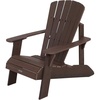 image:imageLIFETIME Faux Wood Adirondack ChairRustic Brown