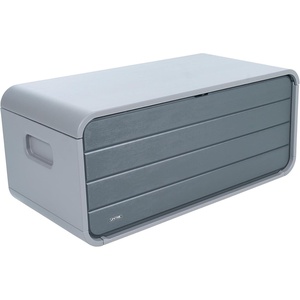 image:imageLIFETIME 136Gallon Modern Deck Box Outdoor Storage Container WeatherResistant UVProtected Lockable Lid
