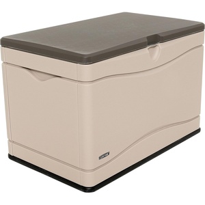 image:imageLIFETIME 60012 Extra Large Deck Box 130 Gallon Desert SandBrownDesert SandBrown