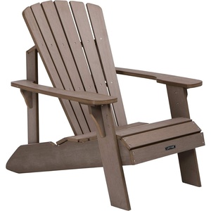 image:imageLIFETIME Faux Wood Adirondack ChairLight Brown